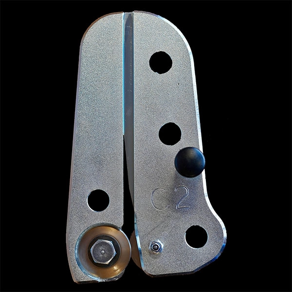 Steel and aluminum composite cutting hea